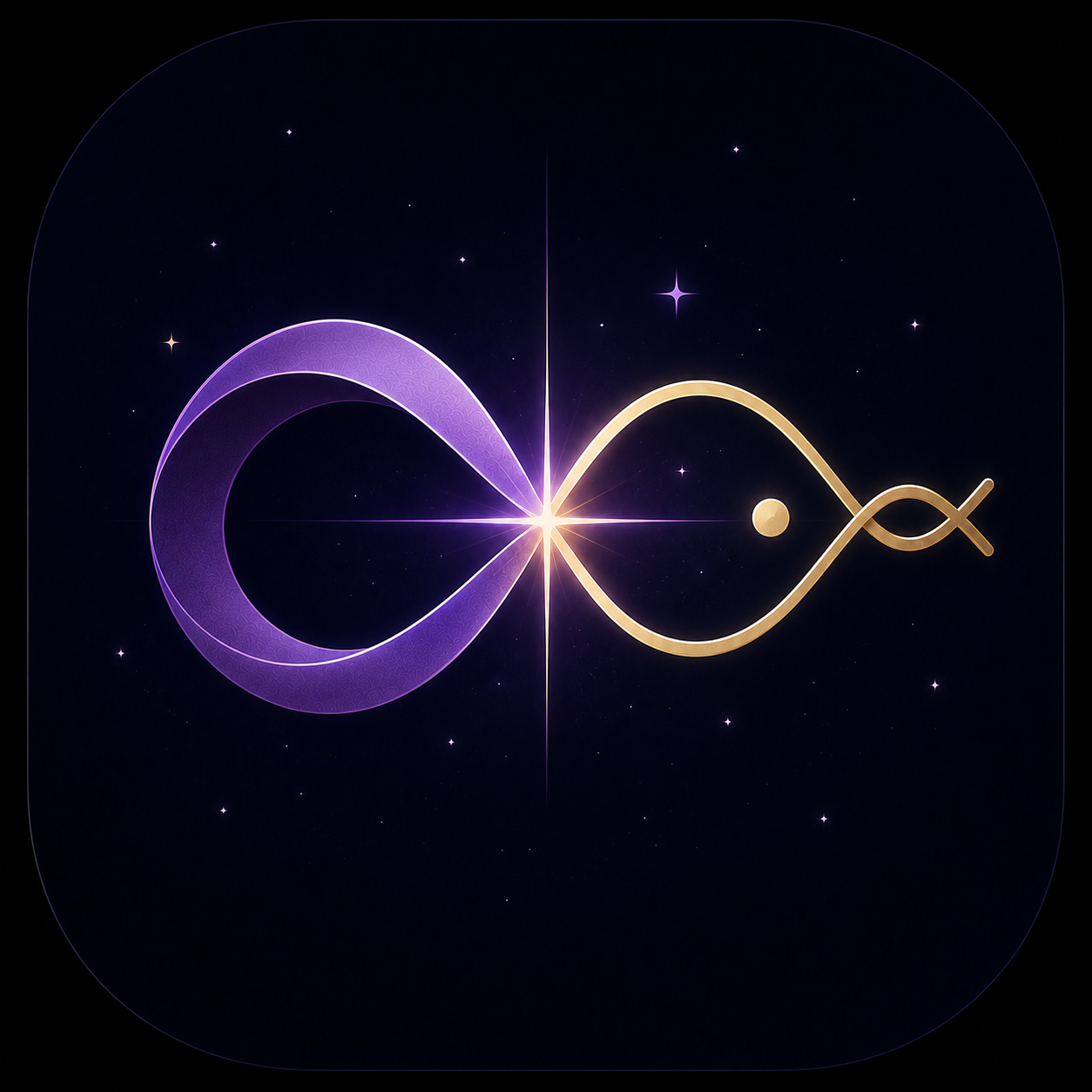 The Infinite square promotional symbol